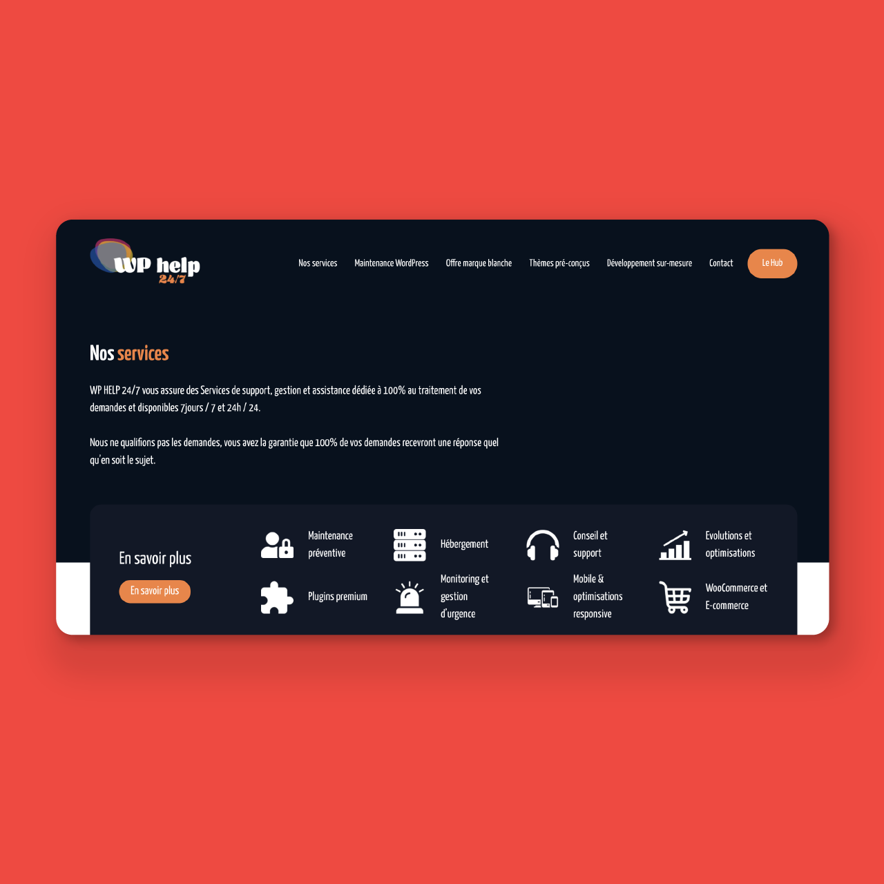 site vitrine wordpress